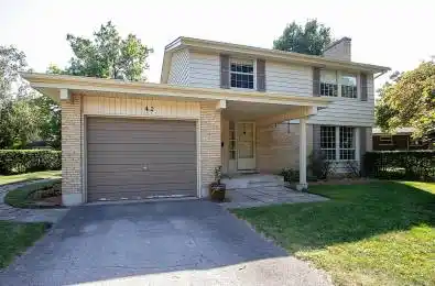 42 Naomee Crescent London North Ontario N6H 3T4