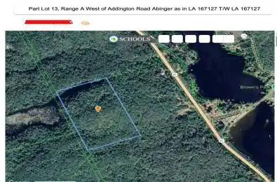 Lot 13 Addington Highlands N/A Addington Highlands Ontario K0H 1K0