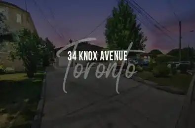 34 Knox Avenue Toronto W05 Ontario M9L 2M3